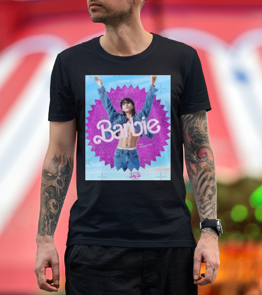 Jeon Jungkook Barbie July 21 Ken Edition T-Shirt