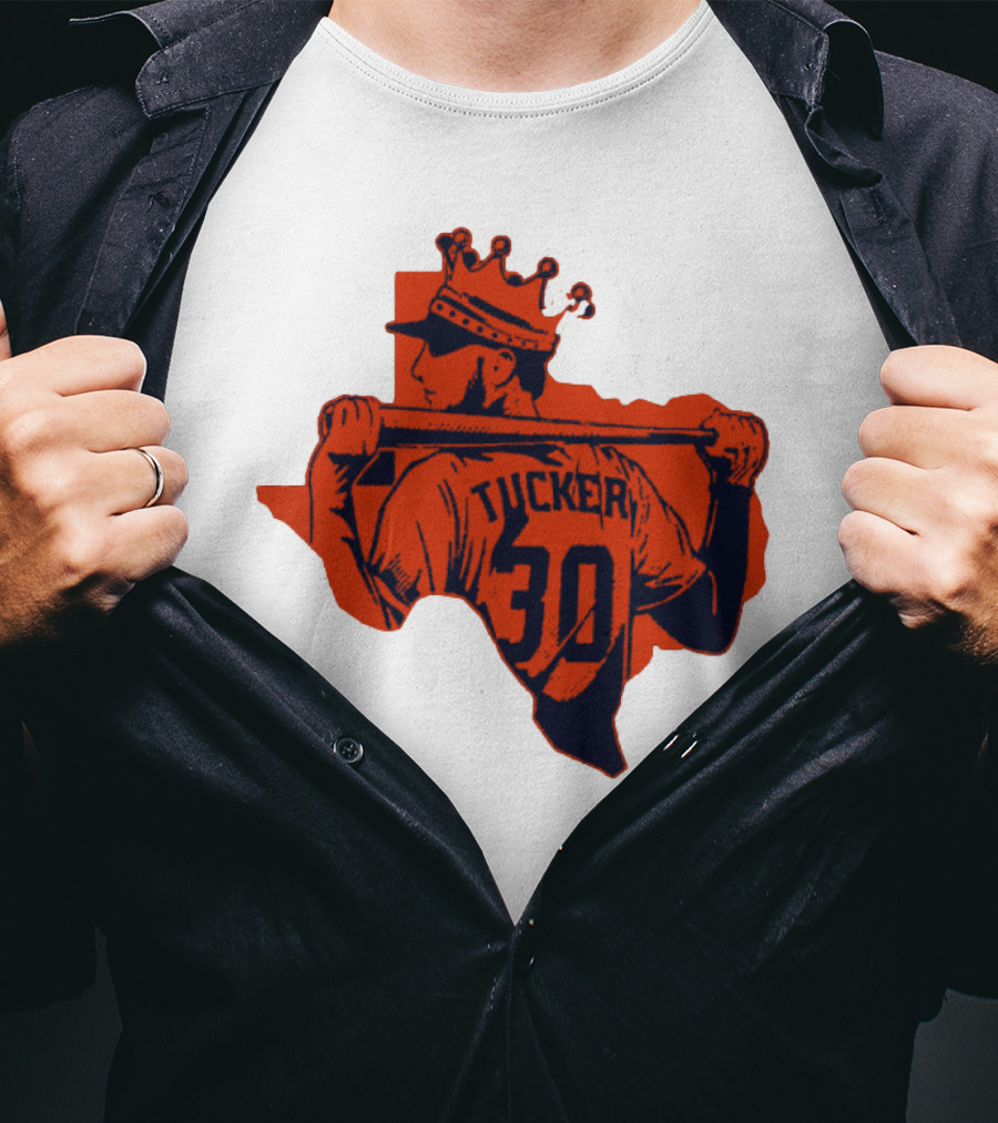 Tucker 30 Crowned King Of Texas Baseball T-Shirt