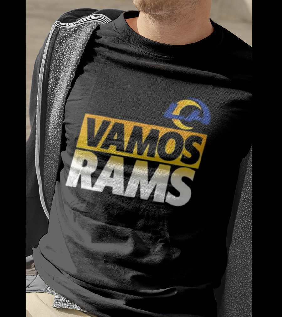 Los Angeles Rams Vamos American Football LA T-Shirt