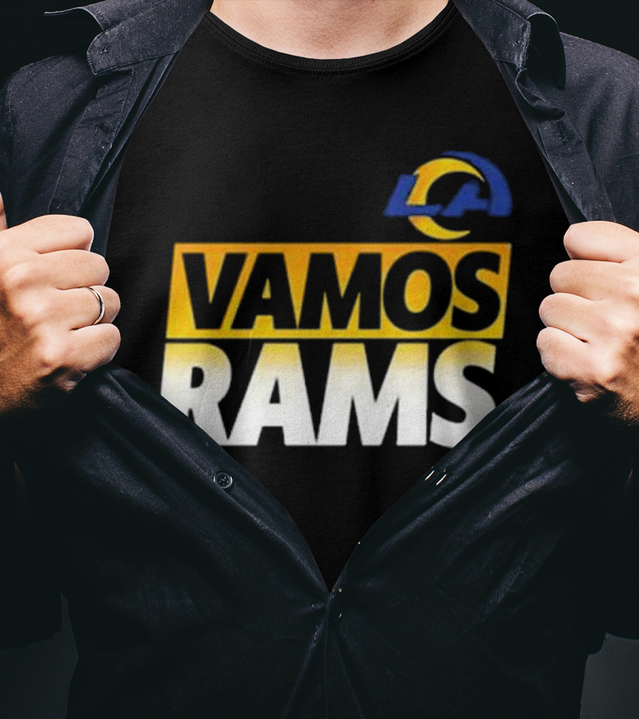 Los Angeles Rams Vamos American Football LA T-Shirt