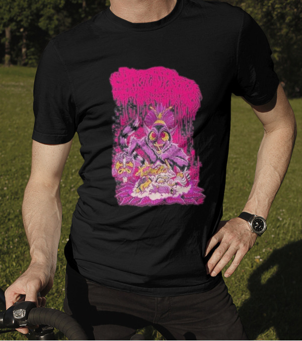 Madagascar I Like To Move It Move It Raccoon Painting T-Shirt