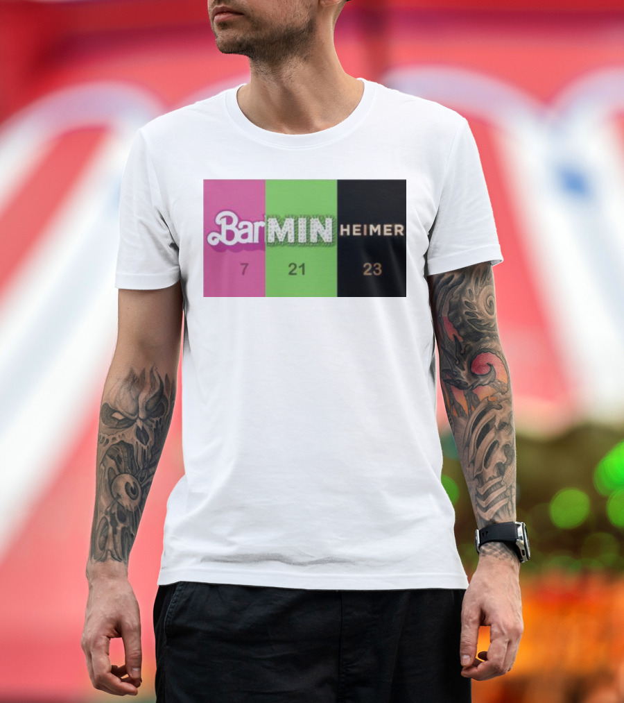 Barbenheimer 7 21 23 Barbie Oppenheimer Fusion T-Shirt