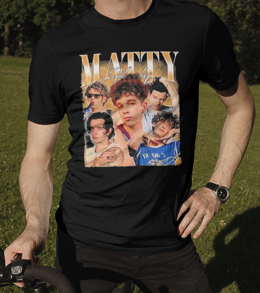 MATTY HEALY Collage Vintage Aesthetic T-Shirt
