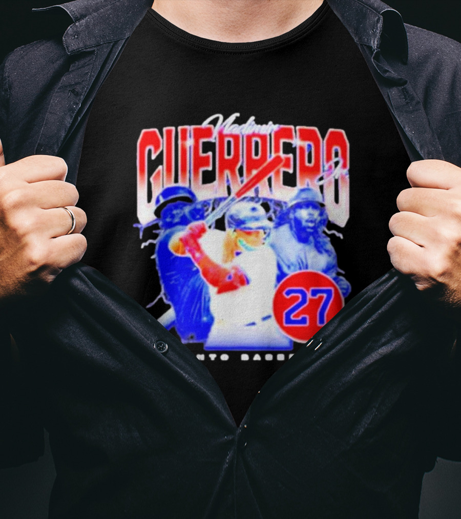 Toronto Baseball Vladimir Guerrero Jr Guerrero 27 T-Shirt