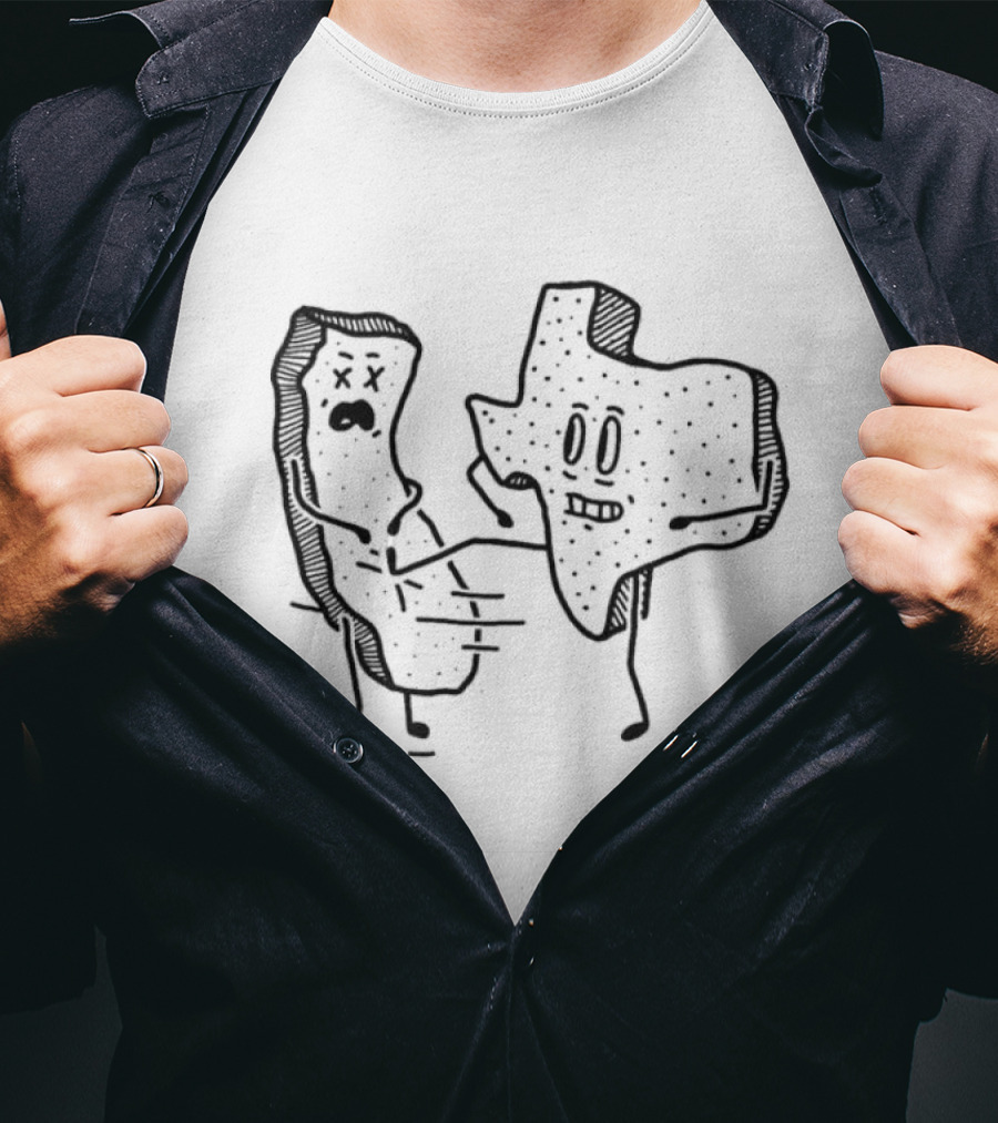 Txhumor Don’t California My Texas Funny State Character T-Shirt