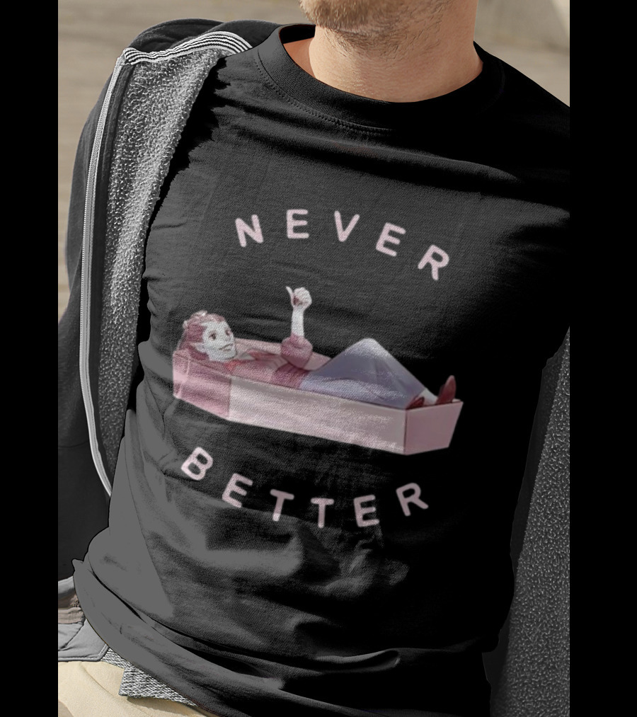 Critical Role Never Better Laudna In Coffin T-Shirt