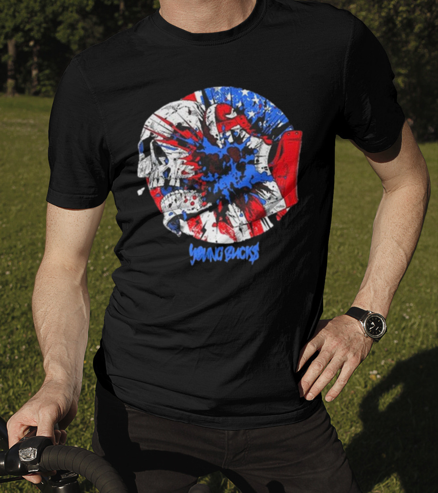 Young Bucks Kickstart Fireworks Explosion T-Shirt