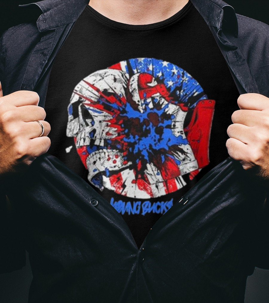 Young Bucks Kickstart Fireworks Explosion T-Shirt