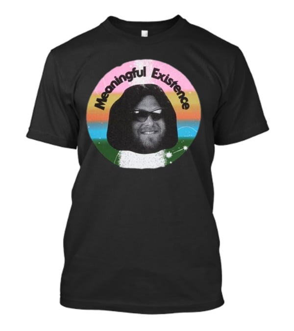 Meaningful Existence Rainbow Retro T-Shirt