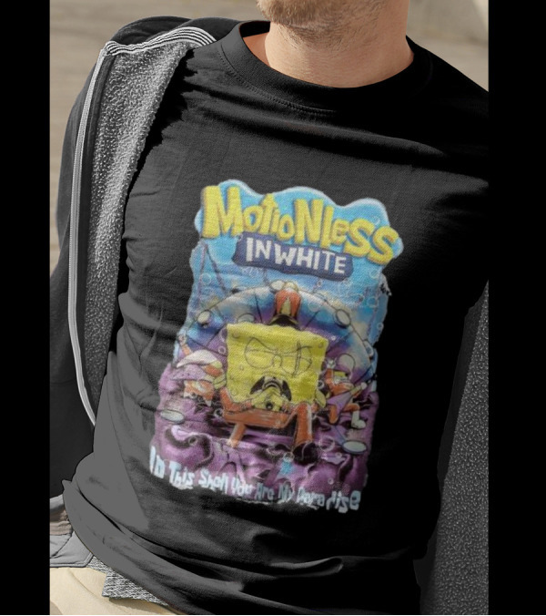 Motionless In White In This Shell You Are My Paradise Spongebob T-Shirt