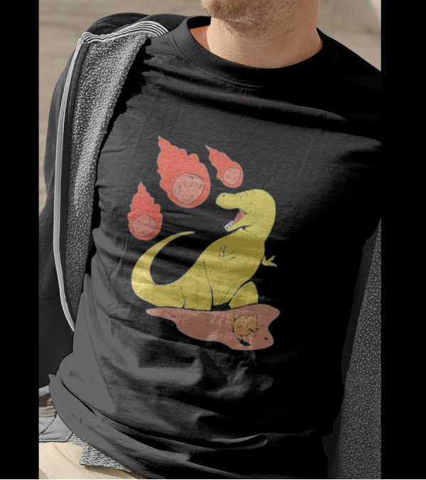 SMBC Dinosaur And Meteor Save Yourself Mammal T-Shirt