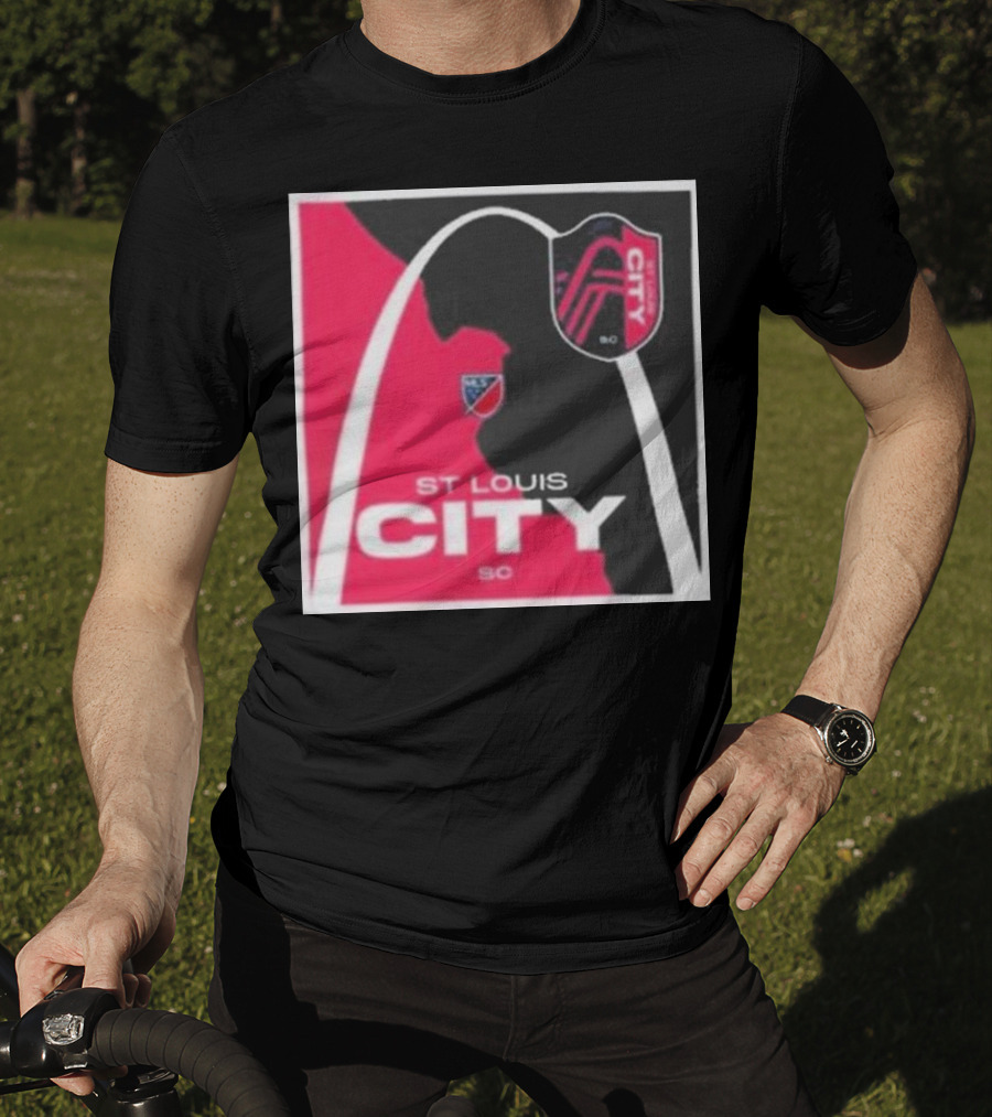St Louis City SC Arch Badge Hometown Collection T-Shirt