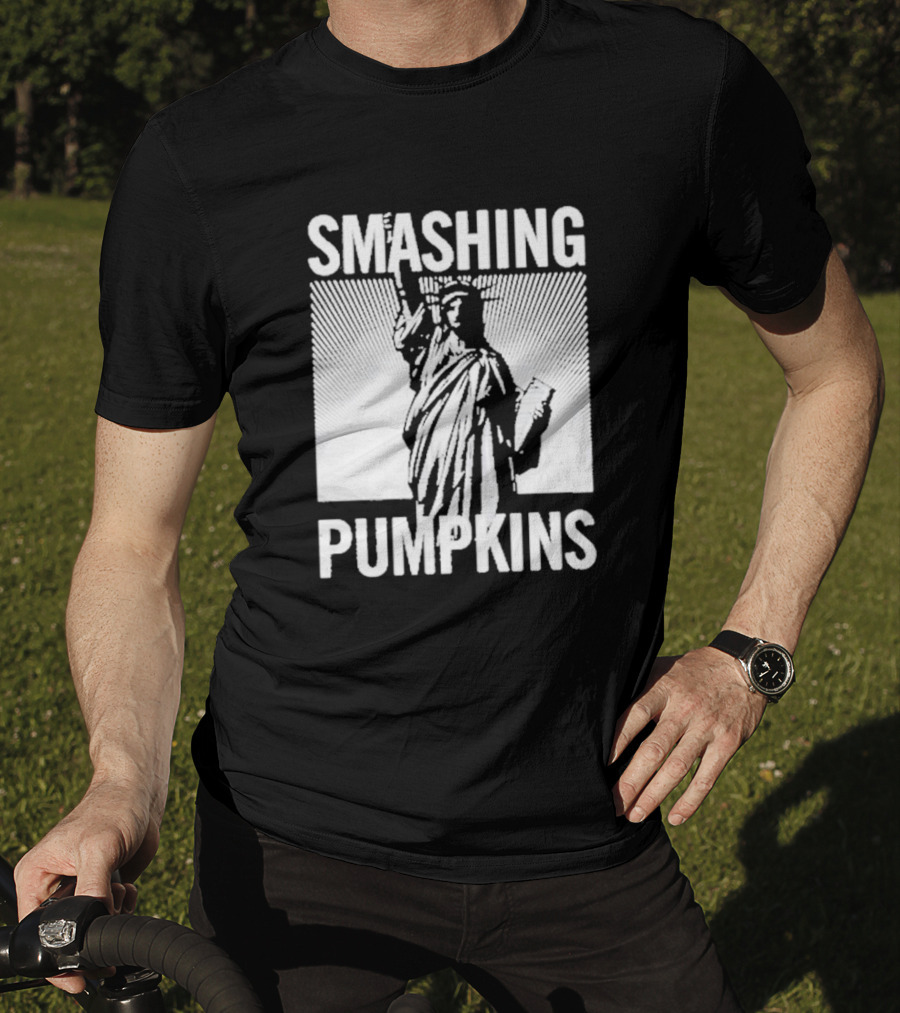 Smashing Pumpkins Statue Of Liberty Zeitgeist T-Shirt