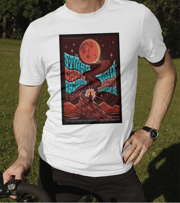 The String Cheese Incident Red Rocks 2024 Conscious Alliance Keep The Dream Alive T-Shirt