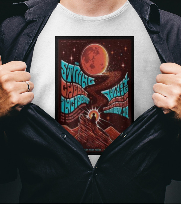 The String Cheese Incident Red Rocks 2024 Conscious Alliance Keep The Dream Alive T-Shirt