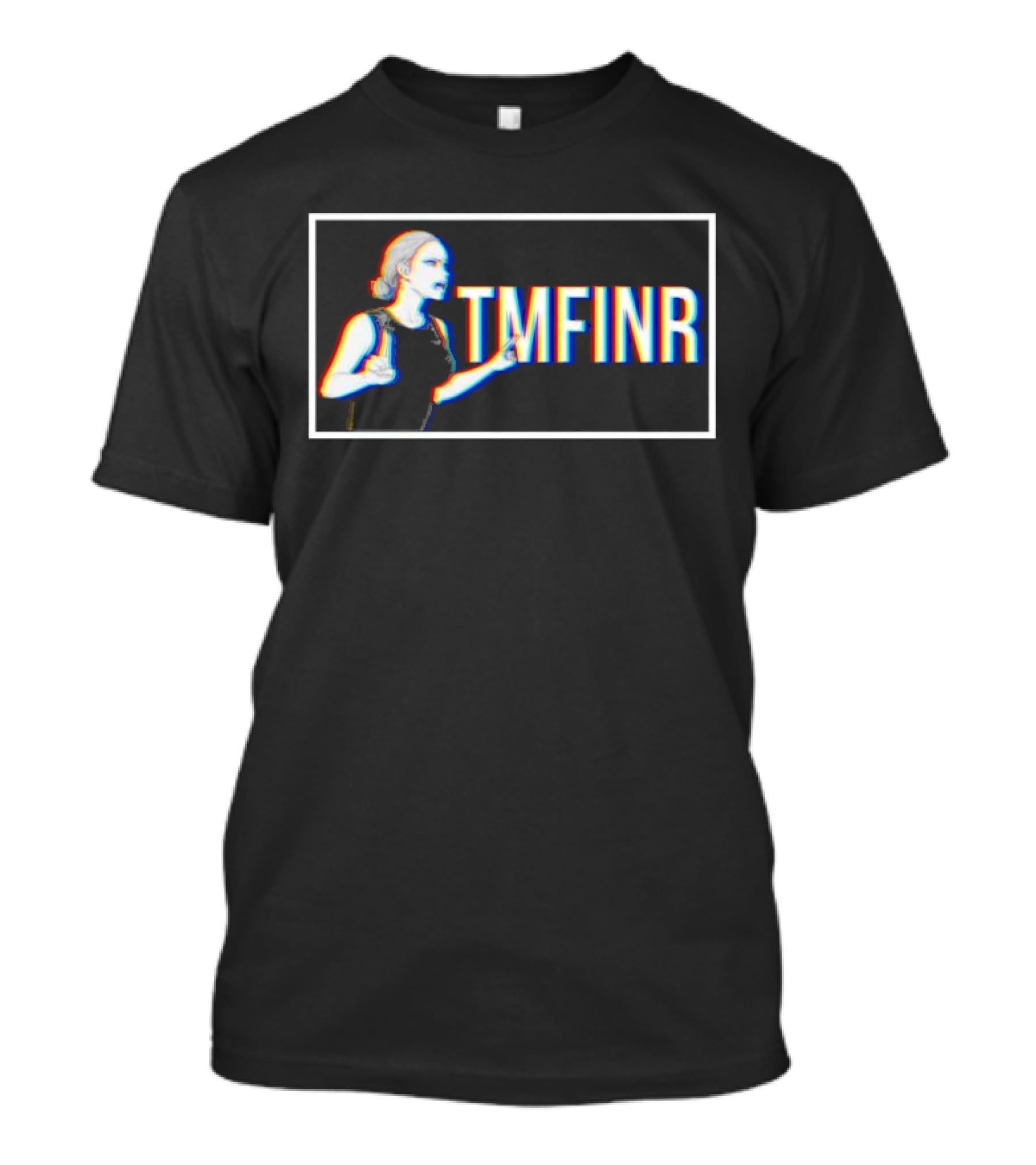Theofficial1984 TMFINR Glitch T-Shirt