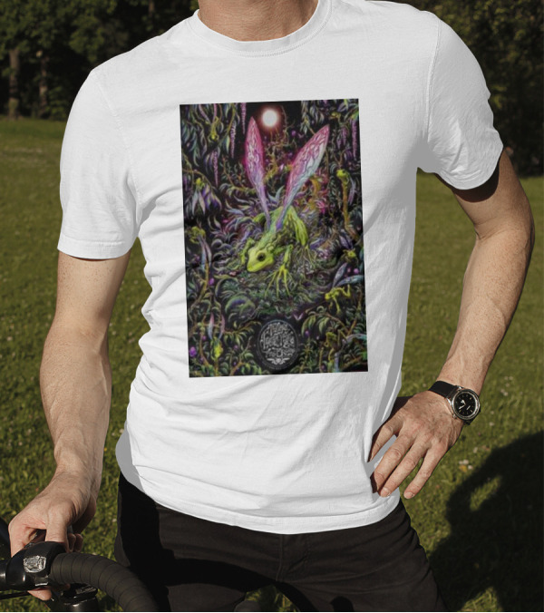 Les Claypool’s Fearless Flying Frog Brigade Psychedelic Creature Art Wheatland T-Shirt