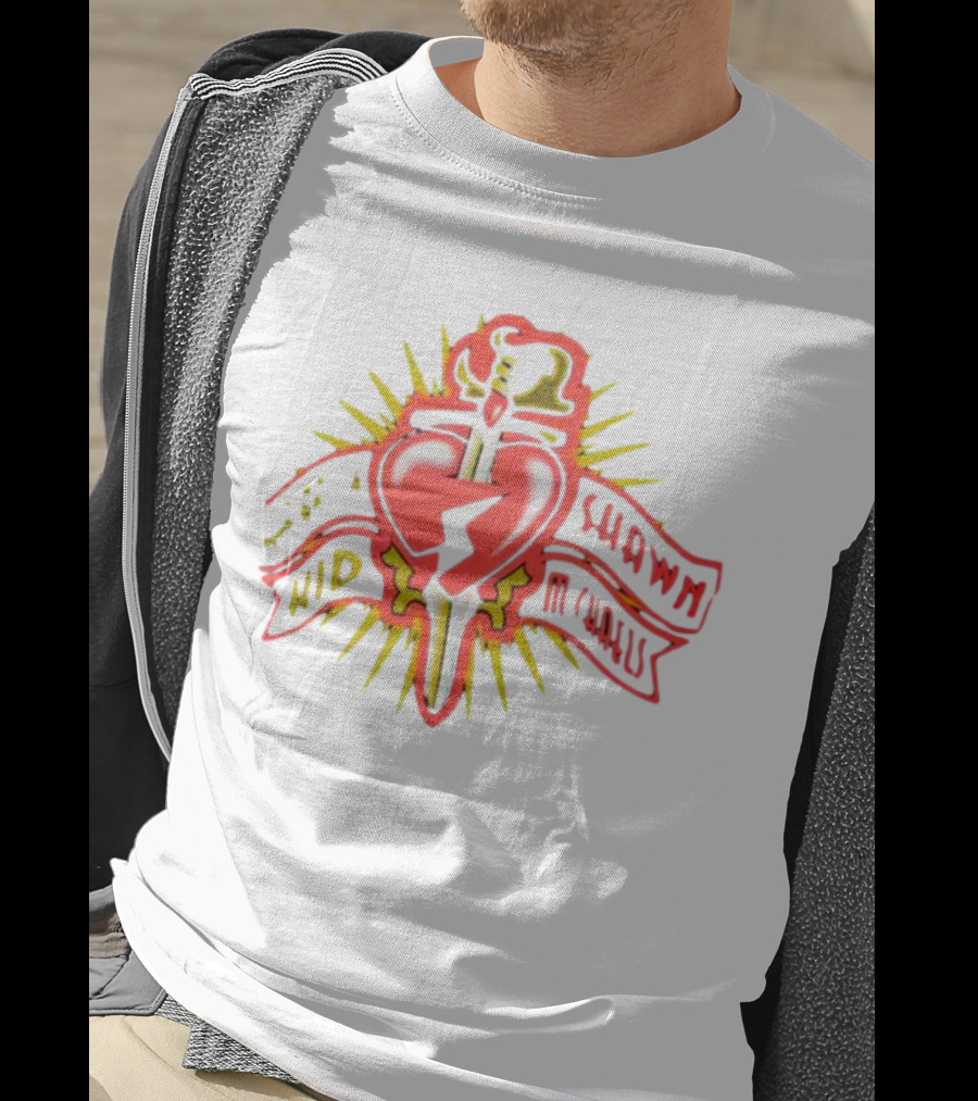 Shawn Michaels Heartbreak Kid Dagger Heart T-Shirt