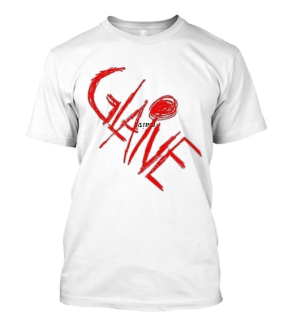Glaive Red Brushstroke Burn Photo T-Shirt