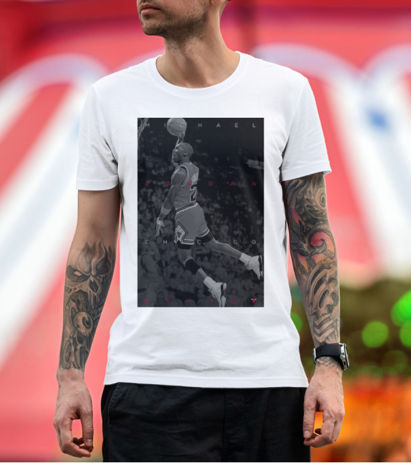 Premium T-Shirt: Michael Jordan Chicago Bulls Basketball Legend T-Shirt Michael Jordan Chicago Bulls Basketball Legend T-Shirt
