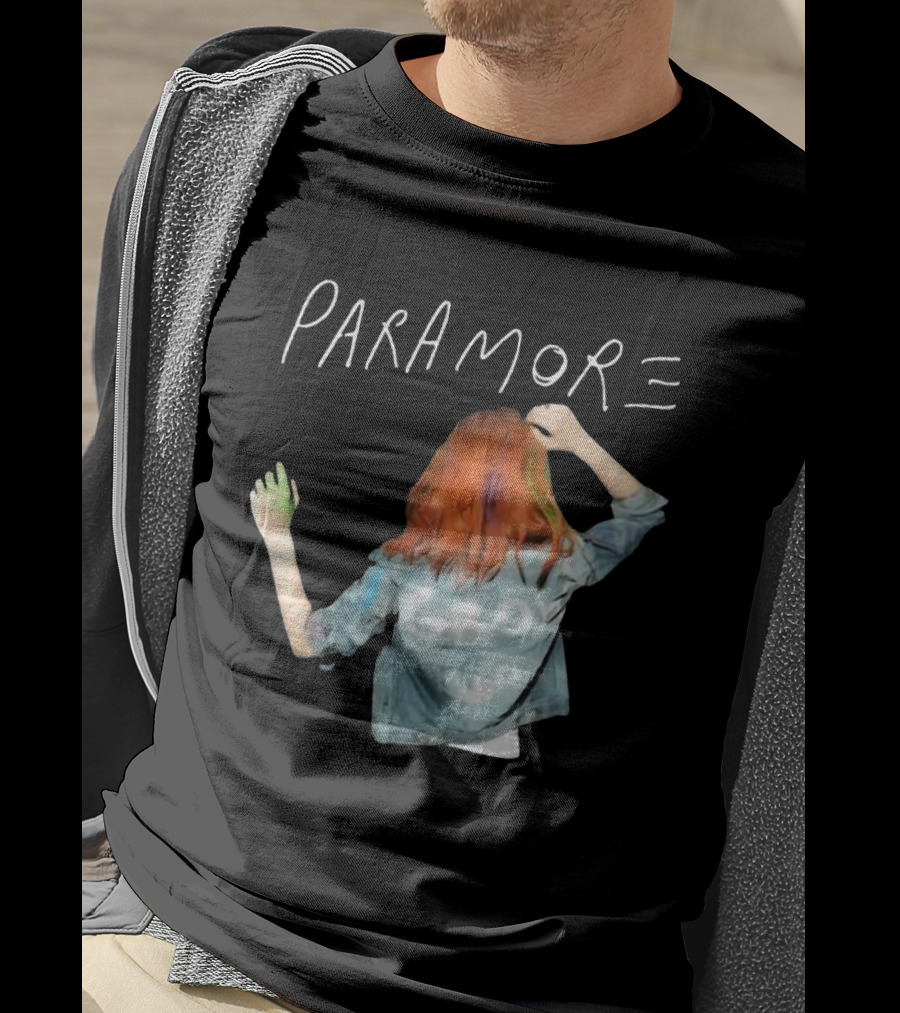 Paramore Grow Up Denim Jacket Back T-Shirt