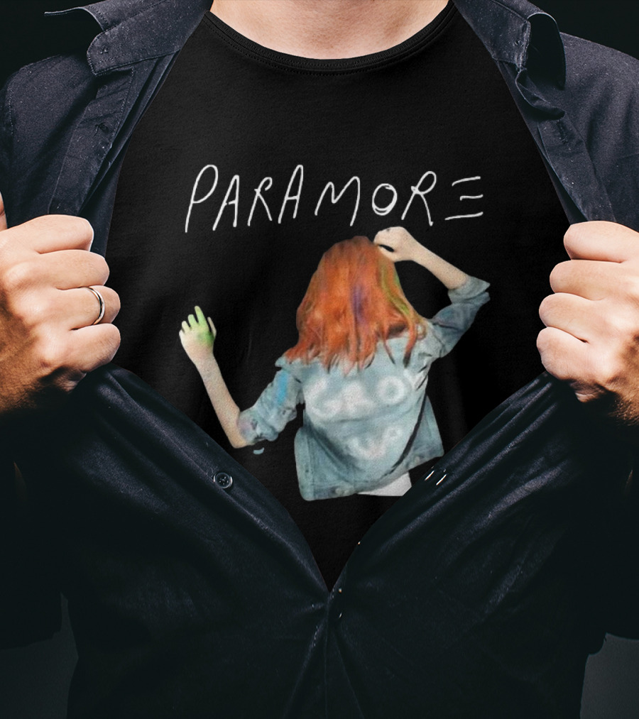 Paramore Grow Up Denim Jacket Back T-Shirt