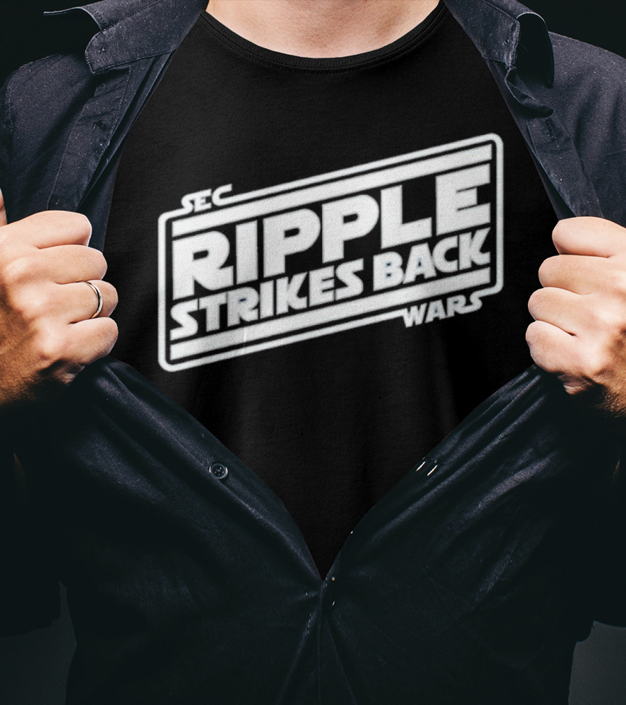 Ripple Strikes Back SEC Wars T-Shirt