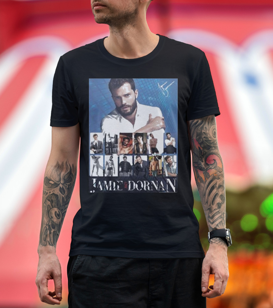Jamie Dornan Signature Collage T-Shirt
