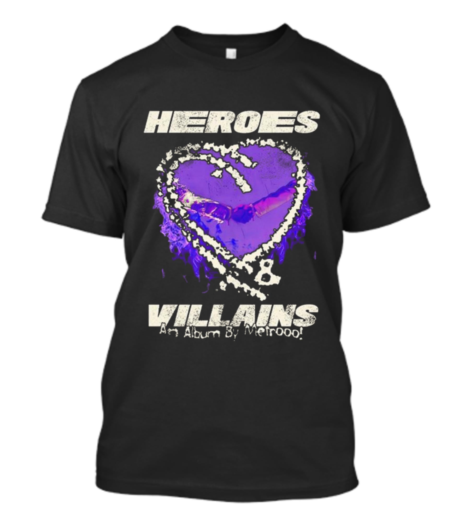 Heroes Villains An Album By Metrooooo  T-Shirt