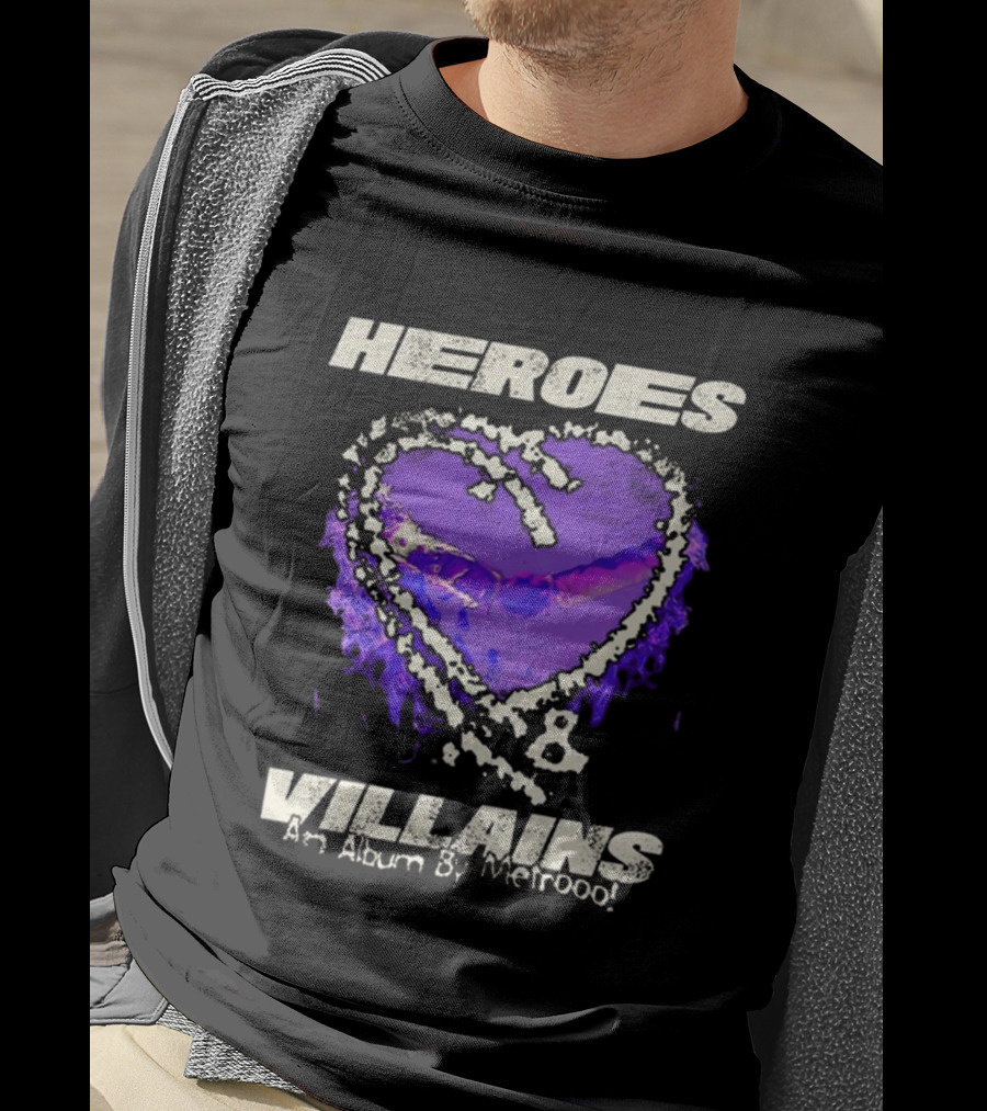 Heroes Villains An Album By Metrooooo  T-Shirt