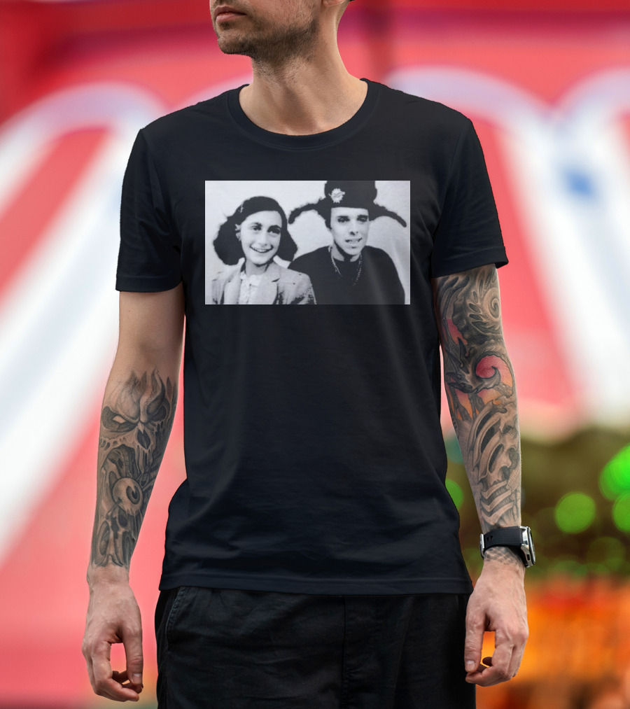blp kosher x anne Frank Collaboration Image T-Shirt