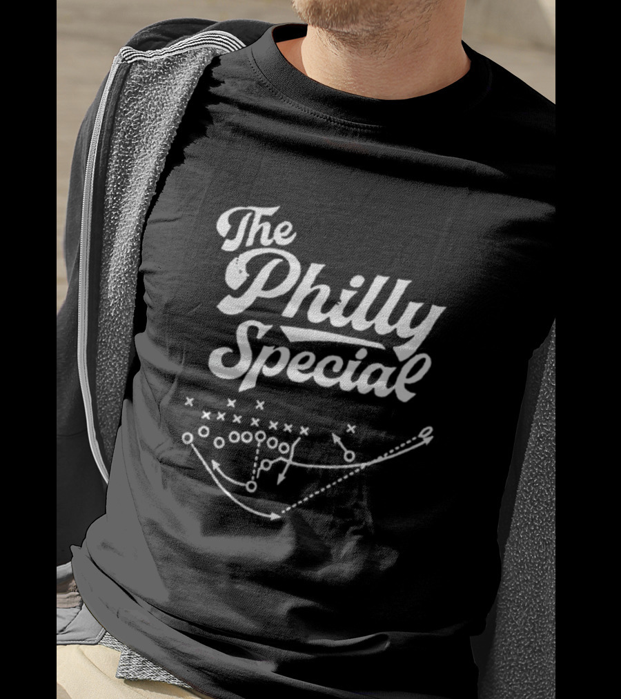 The Philly Special Football Play Diagram T-Shirt