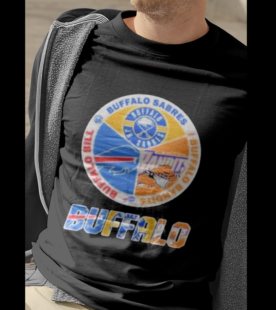 Buffalo Sabres Bandits Bills Team Sport Legend T-Shirt