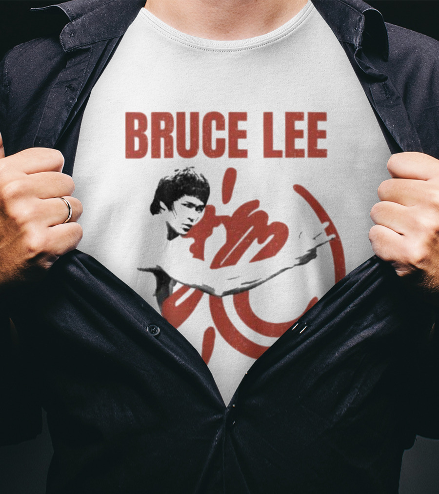 Bruce Lee Martial Arts Pose Symbol Classic T-Shirt