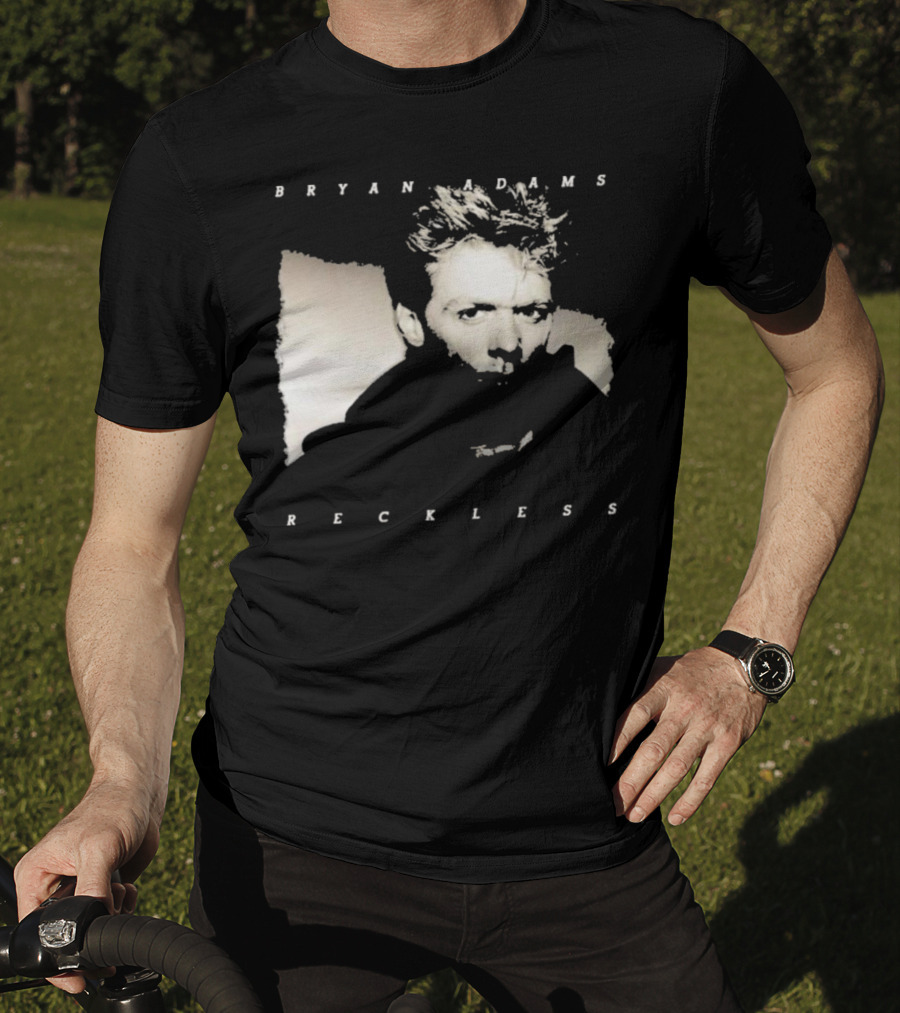 Bryan Adams Reckless Album Cover T-Shirt