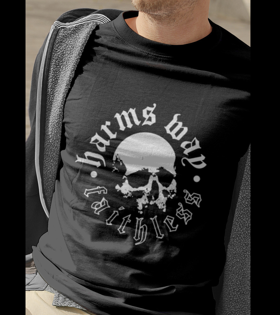 Harm's Way Faithless Skull T-Shirt