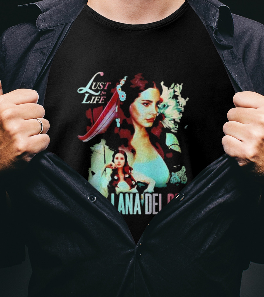 Lust For Life Lana Del Rey Vintage 90s T-Shirt
