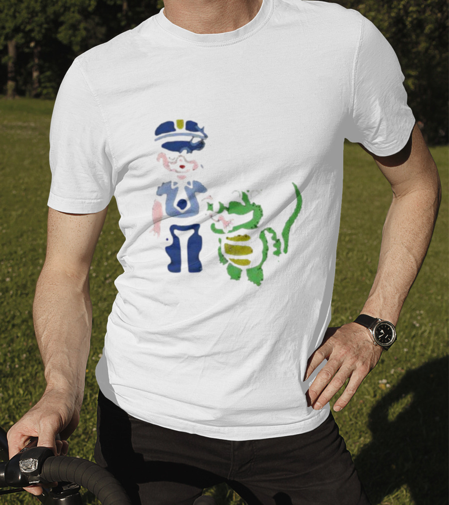 All Crocodilians Are Beautiful Police Officer And Friendly Crocodile T-Shirt