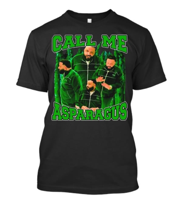 Call ME Asparagus Green Tracksuit Dj Look T-Shirt