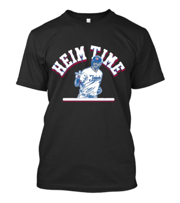 Heim Time Baseball Number 28 T-Shirt