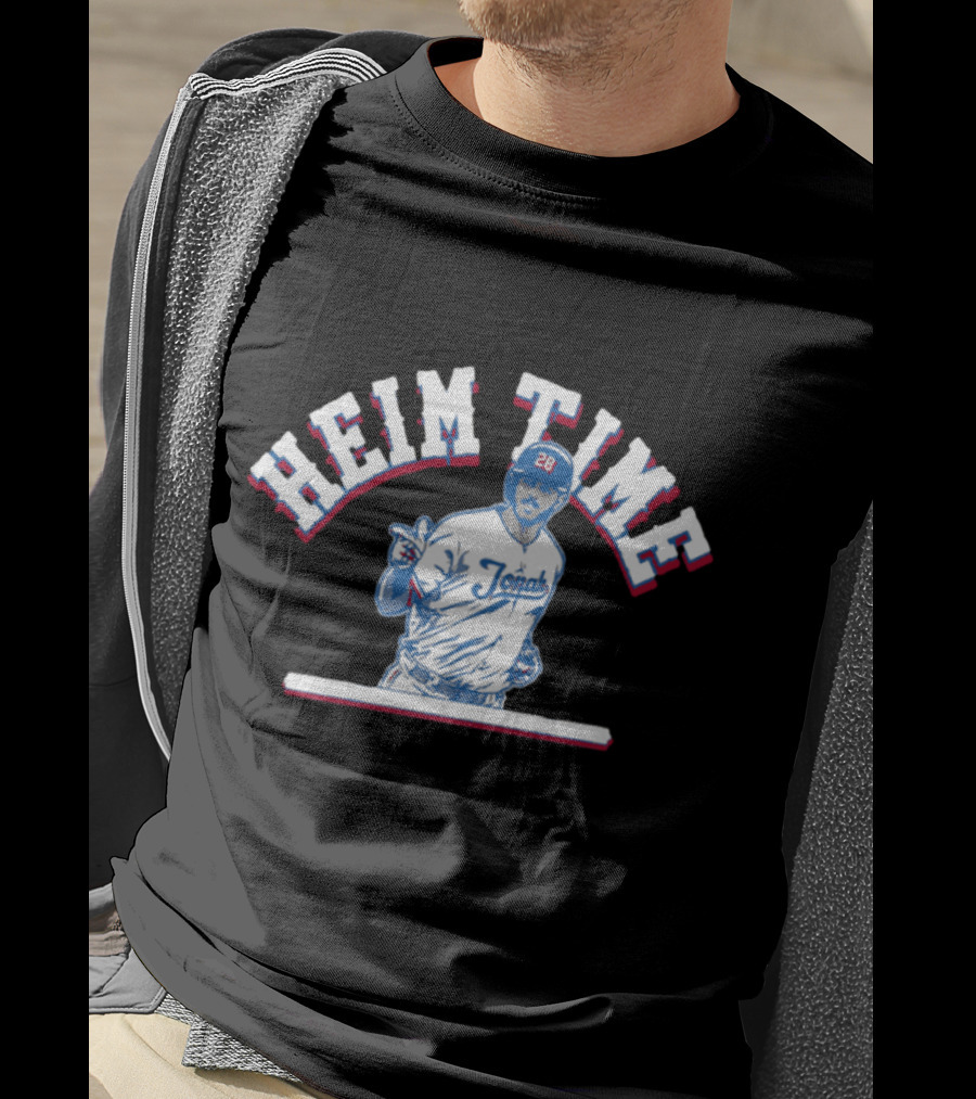 Heim Time Baseball Number 28 T-Shirt