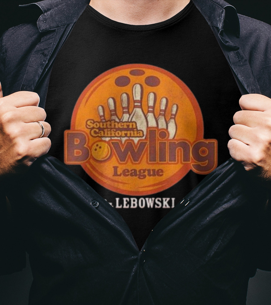 Southern California Bowling League Big Lebowski T-Shirt