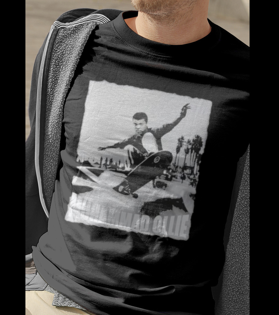 Muhammad Ollie Skateboarding Legend Crossover T-Shirt