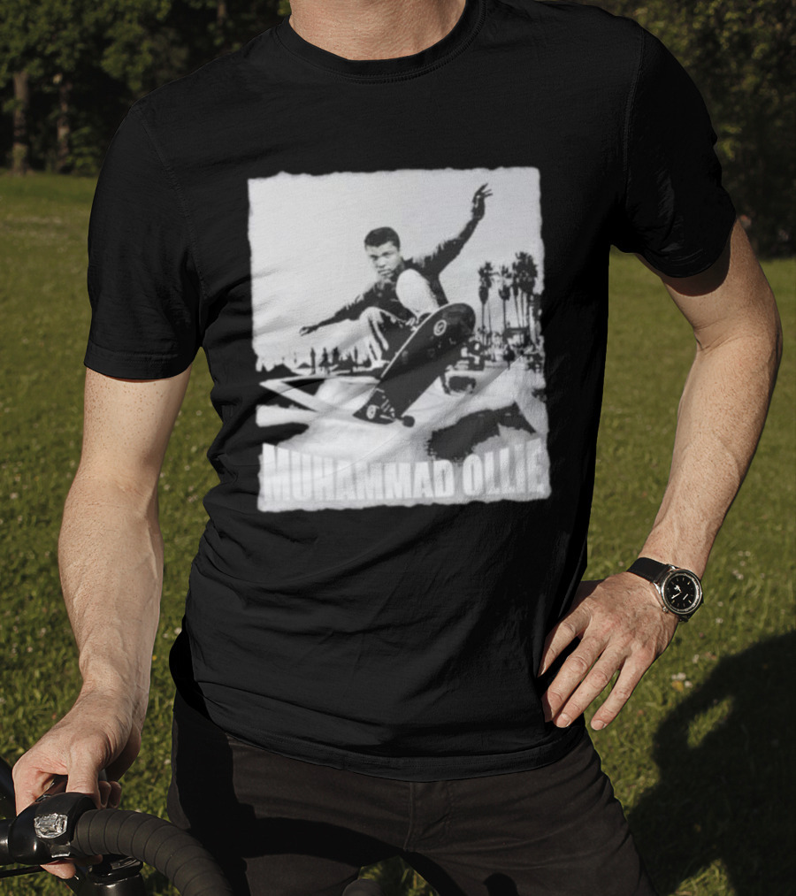 Muhammad Ollie Skateboarding Legend Crossover T-Shirt