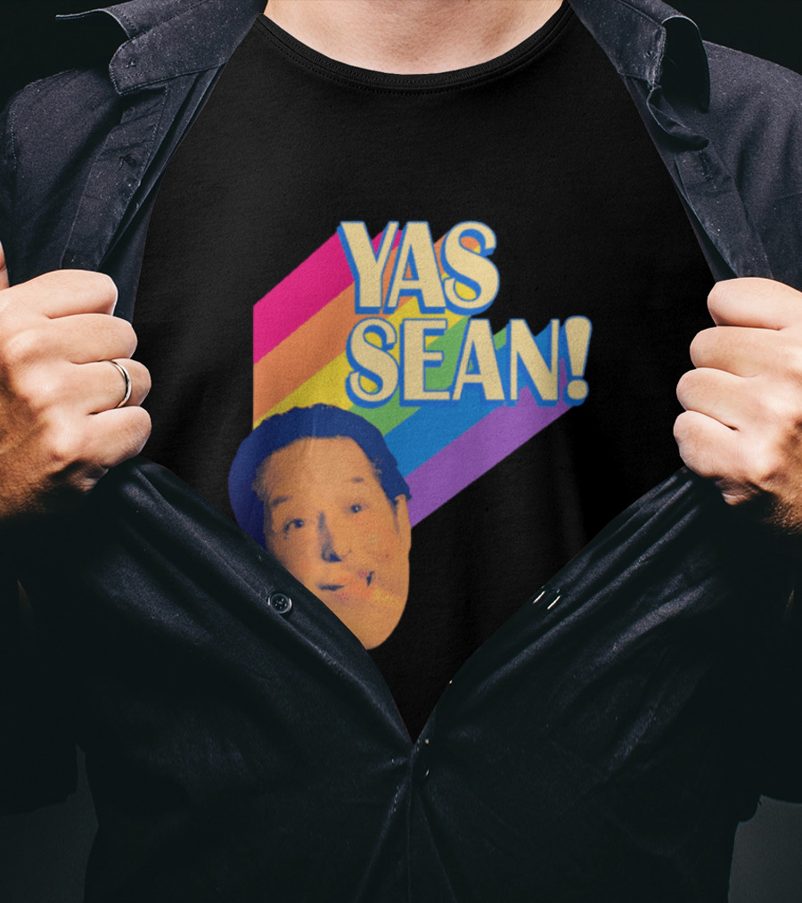 Yas Sean Rainbow Face T-Shirt