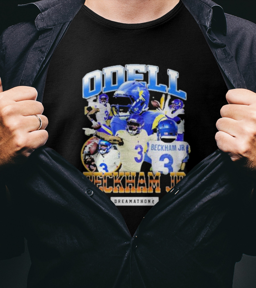 ODELL BECKHAM JR 3 DREAMATHON T-Shirt