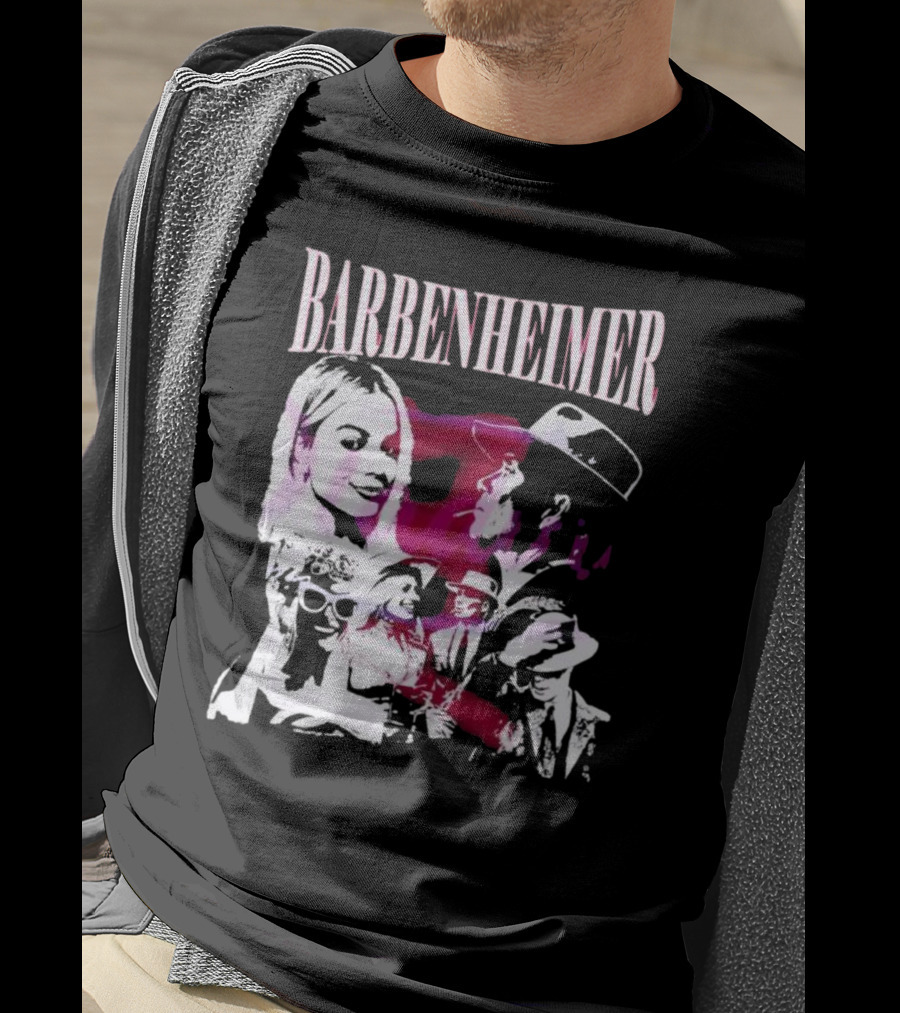 Barbenheimer Come On Baby Let's Go Party Vintage Style Iconic T-Shirt