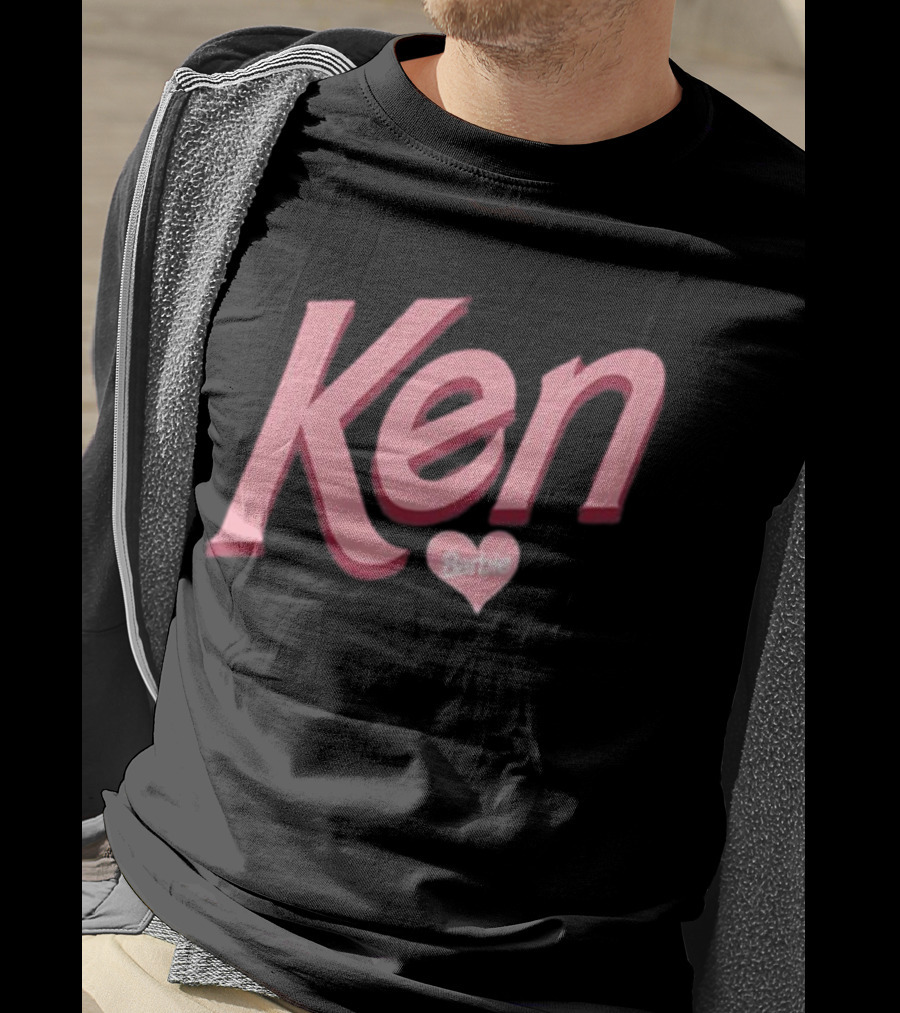 Ken Barbie Heart Love Valentine's T-Shirt