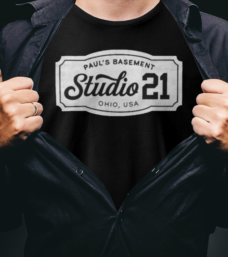 Paul's Basement Ohio USA Studio 21 T-Shirt