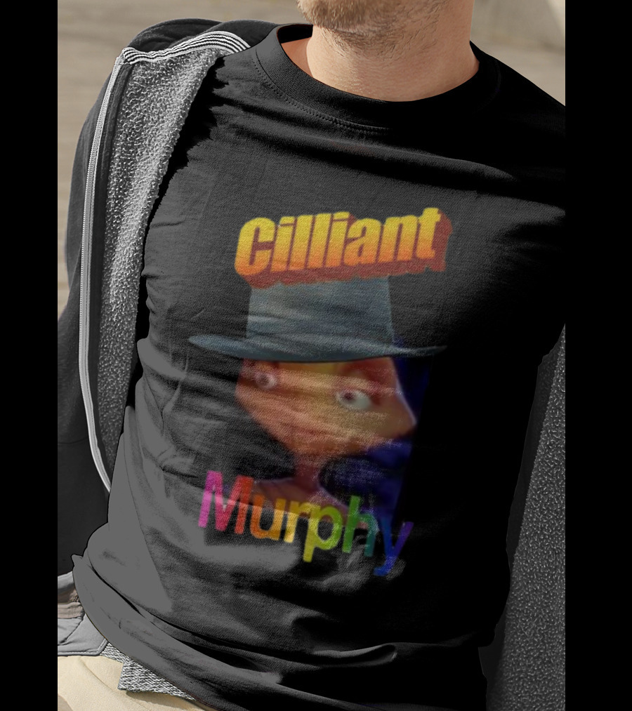 Cilliant Murphy Hat Meme Face T-Shirt
